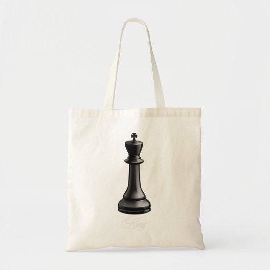 King Chess Piece Halloween Costume Chess Lover Tote Bag (Voorkant)