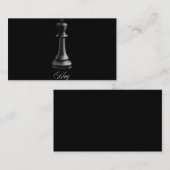 King Chess Piece Halloween Costume Chess Lover Visitekaartje (Voorkant / Achterkant)