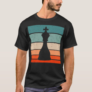 King Chess Piece Retro Style Pullover