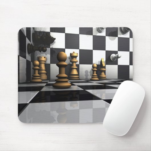 King Chess Play Muismat (Met muis)
