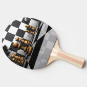 King Chess Play Tafeltennisbatje (Zijkant)