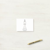 King Chess Post-it® Notes (Op bureau)