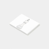 King Chess Post-it® Notes (Schuin)