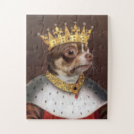 King Chihuahua Legpuzzel (Verticaal)