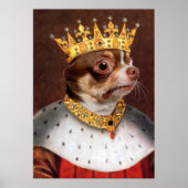 King Chihuahua Poster (Voorkant)
