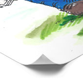 King Christie Funny Politieke Cartoon Poster (Hoek)