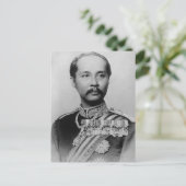 King Chulalongkorn Rama V van Thailand Briefkaart (Staand voorkant)