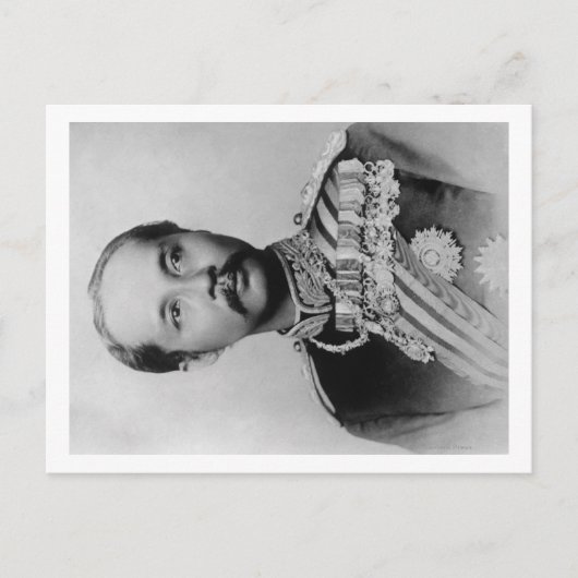 King Chulalongkorn Rama V van Thailand Foto Briefkaart (Voorkant)