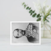 King Chulalongkorn Rama V van Thailand Foto Briefkaart (Staand voorkant)