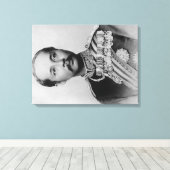 King Chulalongkorn Rama V van Thailand Foto Canvas Afdruk (Insitu (Houten vloer))