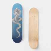 King Cobra - Blue Skateboard (Voorkant)