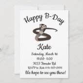 King Cobra Happy B-day Kaart (Voorkant)