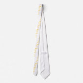 King Cobra in Swish Drawing Style Stropdas (Achterkant)