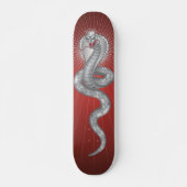 King Cobra - Red Skateboard (Voorkant)