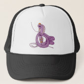 King Cobra Snake Rock Klimmen Trucker Pet (Voorkant)
