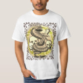 King Cobra Sword Skull T-shirt (Voorkant)