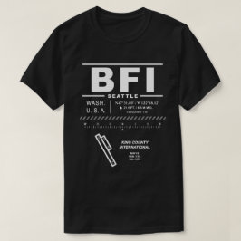 King County International Airport BFI T-shirt