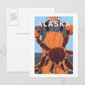 King Crab Fisherman - Curry, Alaska Briefkaart (Voorkant / Achterkant)