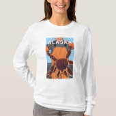 King Crab Fisherman - Juneau, Alaska T-shirt (Voorkant)