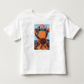 King Crab Fisherman - Ketchikan, Alaska Kinder Shirts (Voorkant)