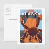 King Crab Fisherman - Petersburg, Alaska Briefkaart (Voorkant / Achterkant)