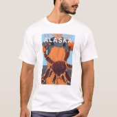 King Crab Fisherman - Petersburg, Alaska T-shirt (Voorkant)