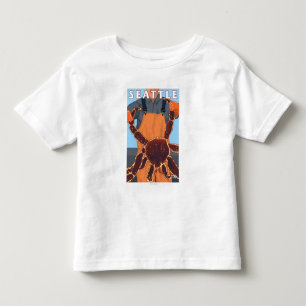 King Crab Fisherman - Seattle, Washington Kinder Shirts