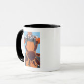 King Crab Fisherman - Sitka, Alaska Mok (Voorkant links)
