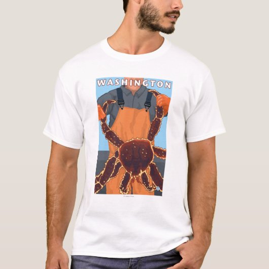 King Crab Fisherman - Washington T-shirt (Voorkant)