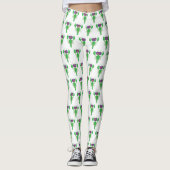 King Crawfish Mardi Gras Leggings (Voorkant)