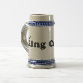 King Cricket beer stein Bierpul (Voorkant links)