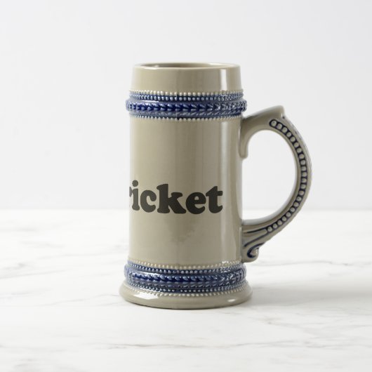 King Cricket beer stein Bierpul (Rechts)