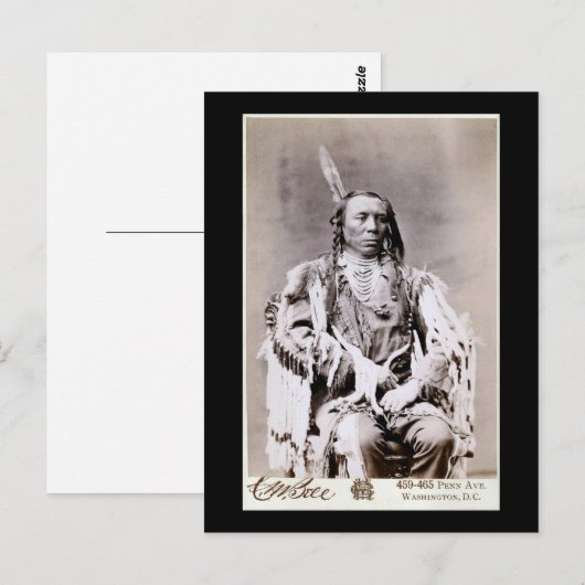 King Crow 1880 Briefkaart (Voorkant / Achterkant)