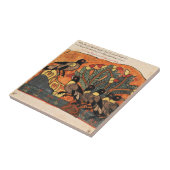 King Crow Advies Indiase Renaissance Tegeltje (Zijkant)