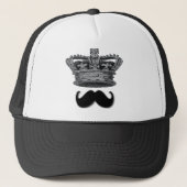 King Crown en Mustache Trucker Pet (Voorkant)