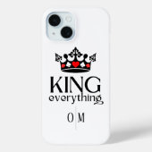 King Crown gepersonaliseerd Case-Mate iPhone Case (Achterkant)
