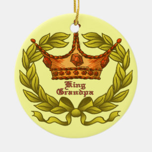 King Crown Grandpa ornament