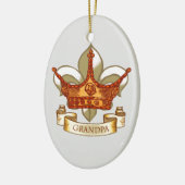 King Crown Grandpa ornament (Links)