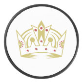 King Crown Hockey Puck (Voorkant)