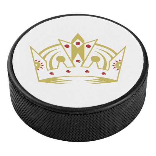 King Crown Hockey Puck (3/4)