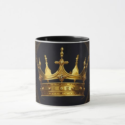 King Crown Logo Combo Mug Mok (Midden)