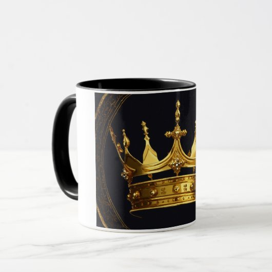 King Crown Logo Combo Mug Mok (Voorkant links)