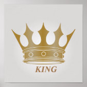 KING CROWN POSTER (Voorkant)