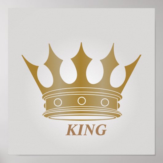 KING CROWN POSTER (Voorkant)