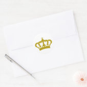 King Crown Ronde Sticker (Envelop)