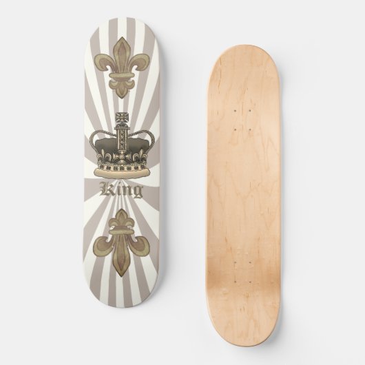 King crown Skateboard (Voorkant)