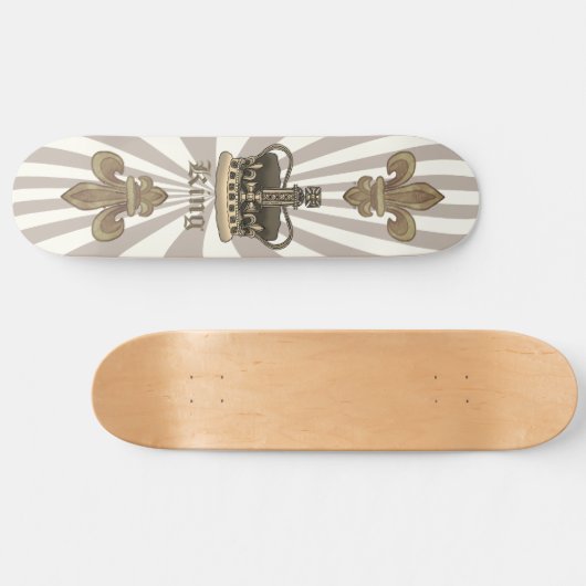 King crown Skateboard (Horizontaal)