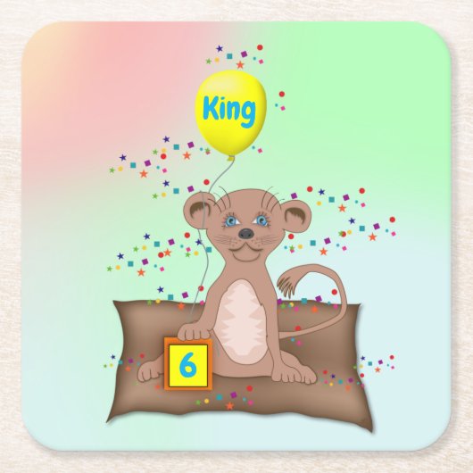 King Cub Kartonnen Onderzetters (Voorkant)