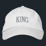 King Custom Text Printed Stijlvol Handsome Elehant Geborduurde Pet<br><div class="desc">✔️ Premium borduurwerk – "KING" naam gestikt voor een high-end look ✔️ Verstelbare pasvorm – One size fits most with a comfortabele riem ✔️ Classic White Color – Veelzijdig en stijlvol voor elke outfit ✔️ Duurzaam & Lichtgewicht – Perfect voor dagelijkse draag, sport, of casual uitjes</div>