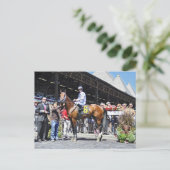 King Cyrus met Javier Castellano Briefkaart (Staand voorkant)